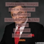 Rishi Kapoor, Trouper died in Mumbai of Leukaemia